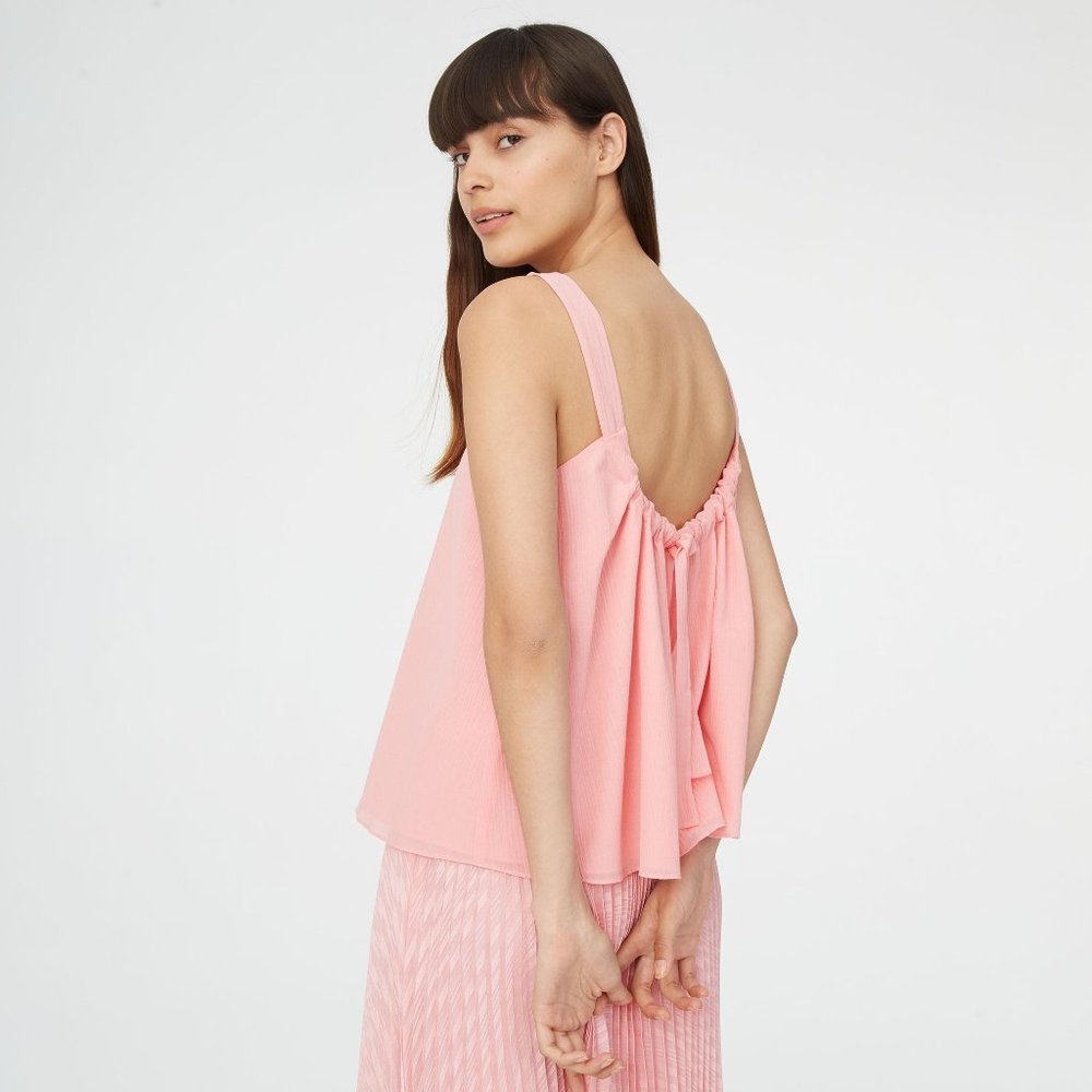 NWT Club Monaco McCarren Tie-Back Cotton Tank